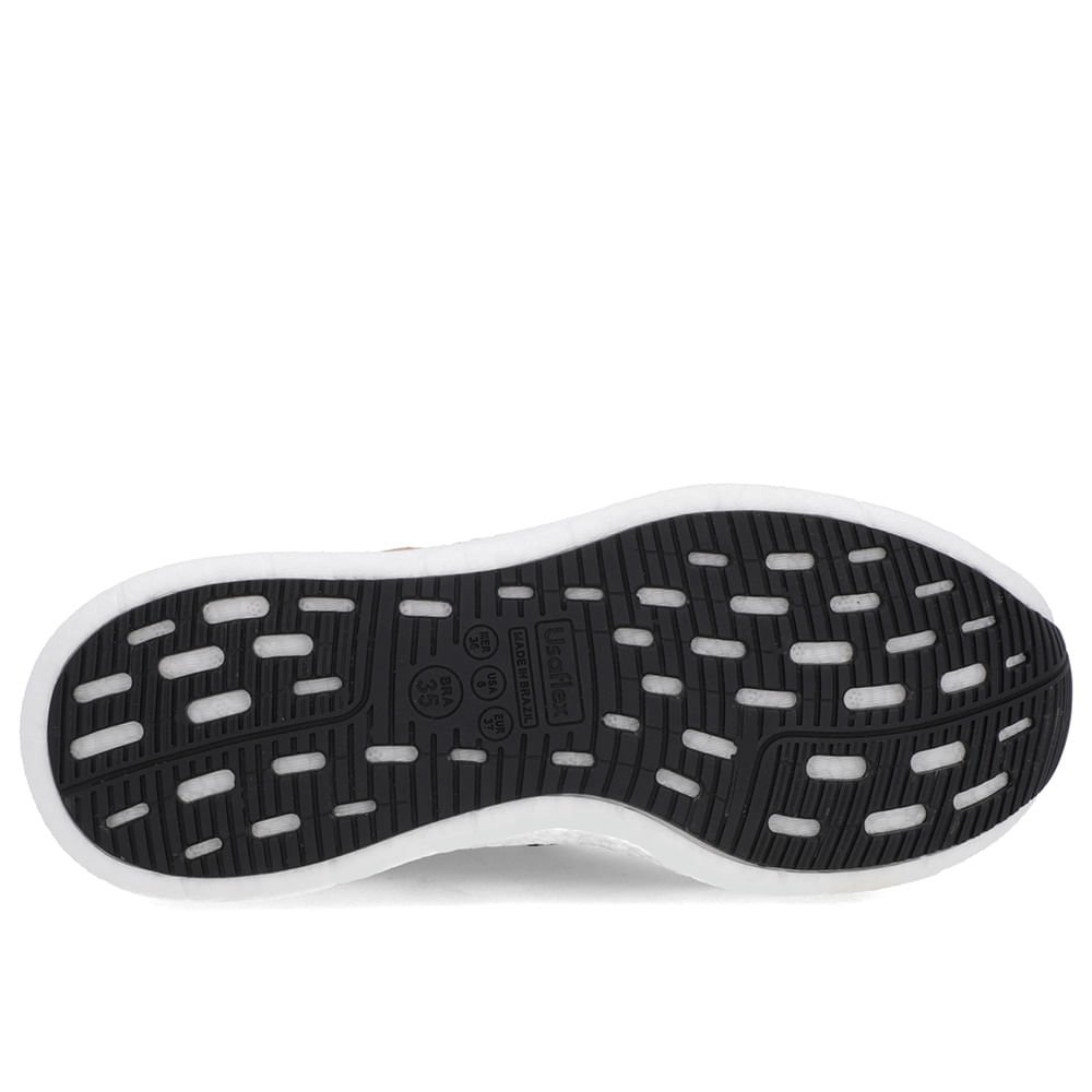 Tênis Bege Couro Cadarço Bege 5