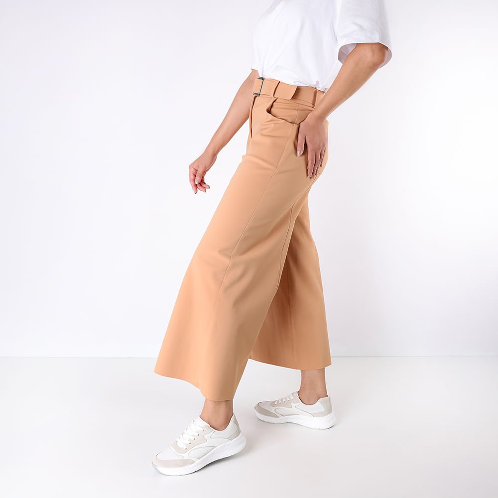 Tênis Branco Couro Cadarço Branco 4