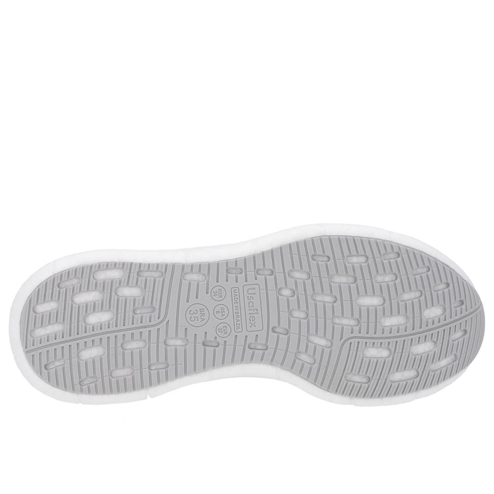 Tênis Branco Couro Cadarço Branco 5