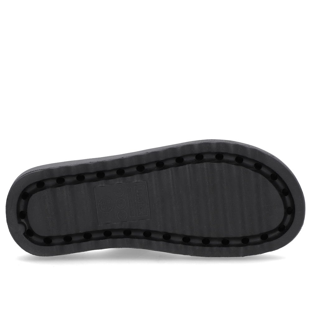 Chinelo Slide Preto Poofy Tiras Eva Preto 5