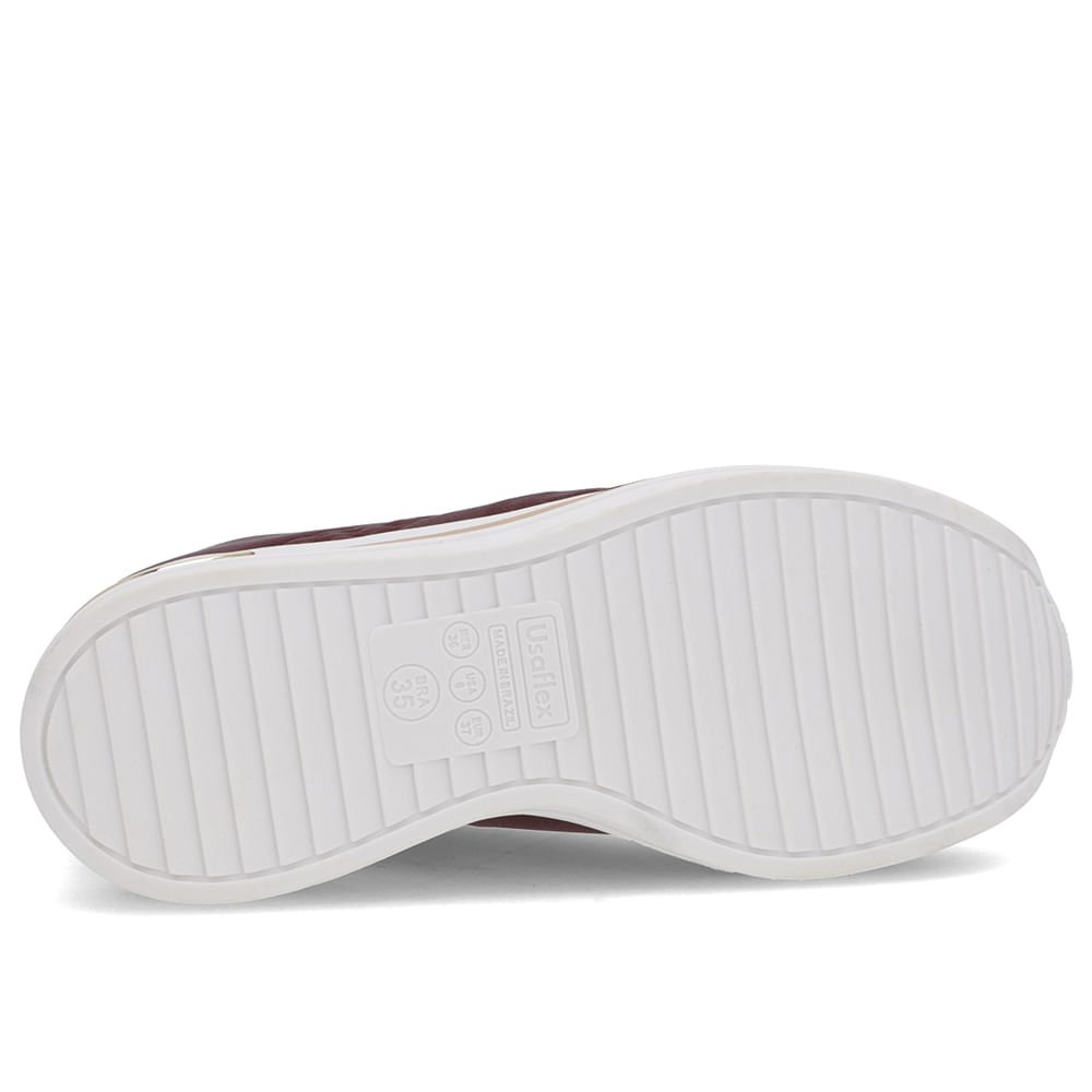 Tênis Casual Roxo Elastano Detalhes Roxo 5