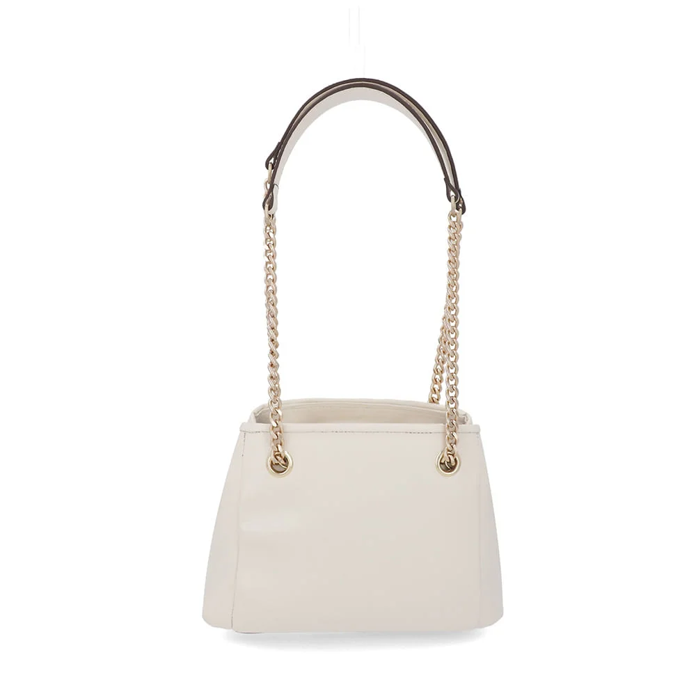 Bolsa Tote Couro Trançada Branca Marfim Branco 3