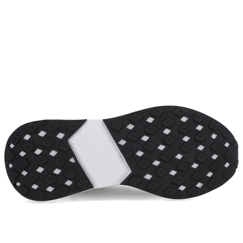 Tênis Cadarço Preto Tricot Strass Preto 5