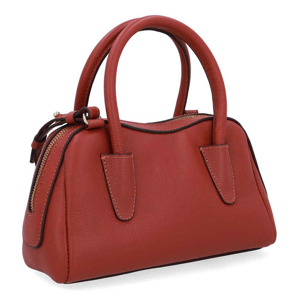 Bolsa Tote Couro Marrom Marrom 2