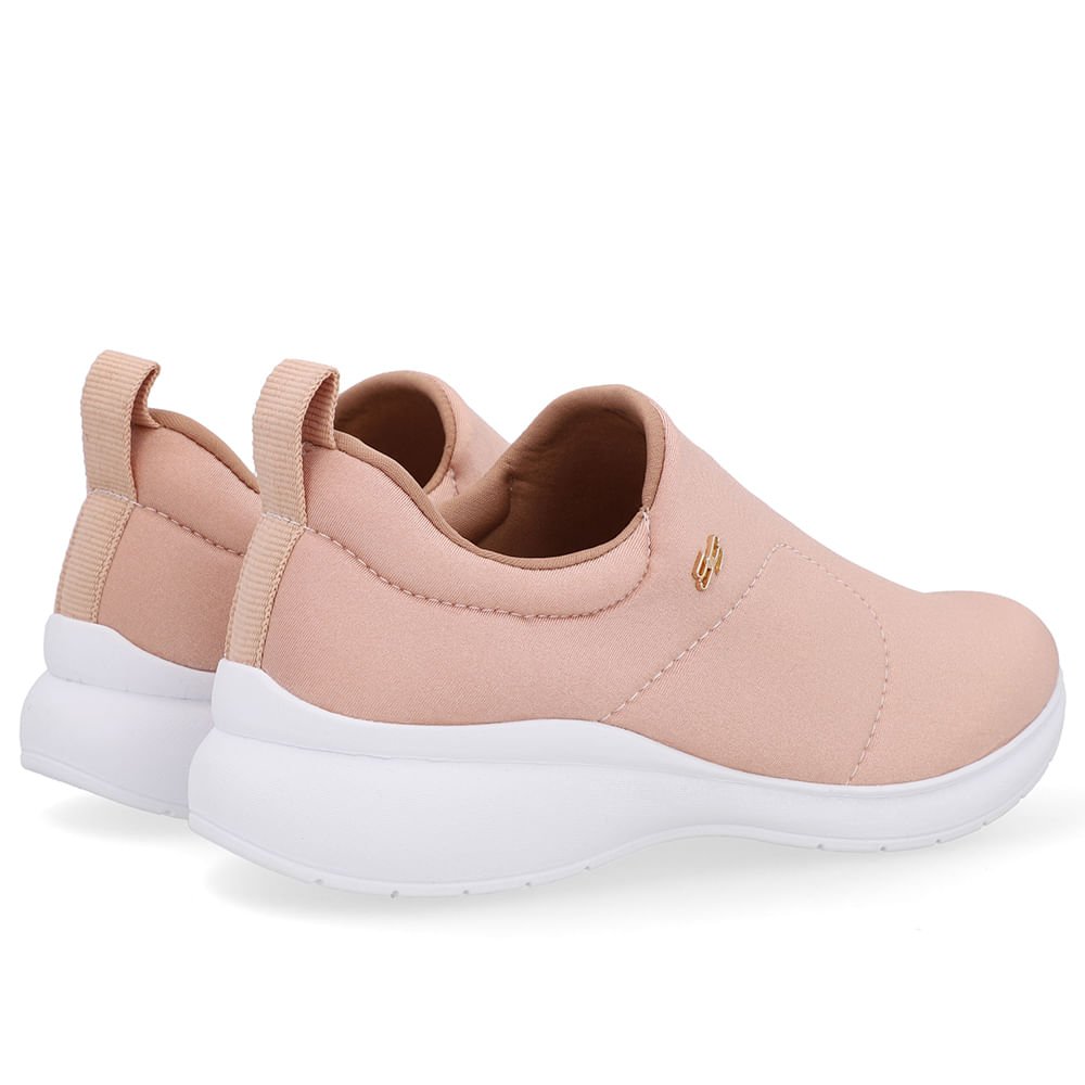 Tênis Casual Rosa Elastano Rosa 3