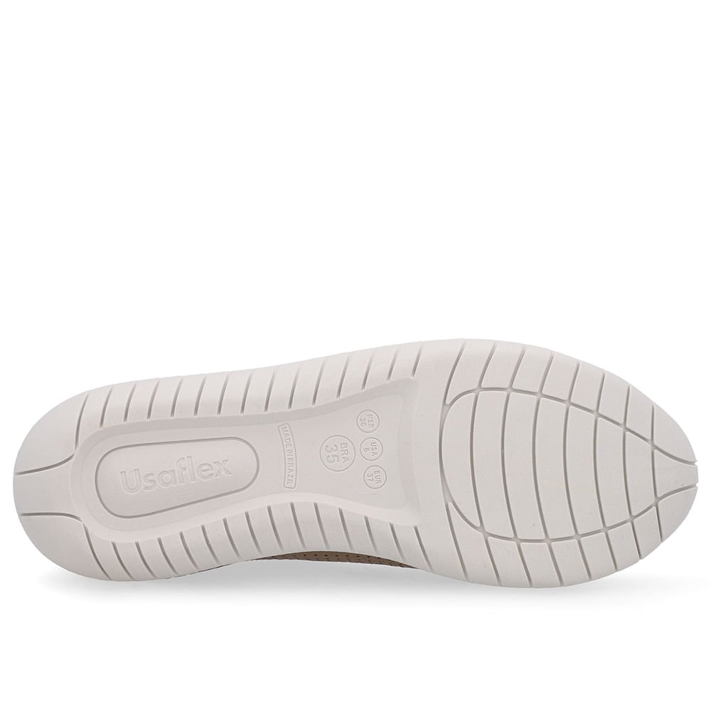 Tênis Casual Marrom Couro Zíper Marrom 5