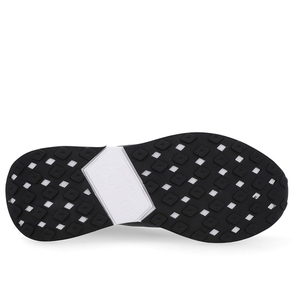 Tênis Casual Couro Azul Azul Marinho 5