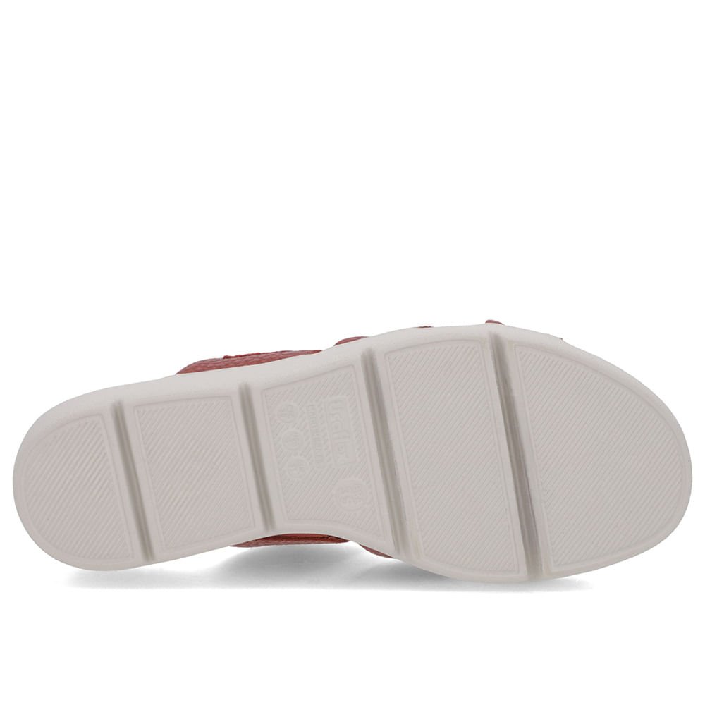 Tamanco Salto Plataforma Couro Marrom Marrom 5