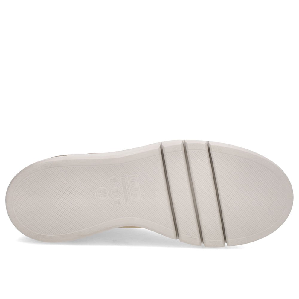 Tênis Ouro Light Couro Detalhe Sola Dourado 5