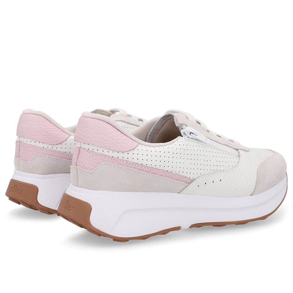 Tênis Couro Branco Zíper Lateral Off White 3