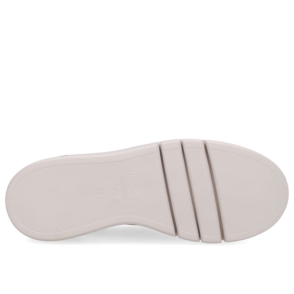 Tênis Tecido Preto Costura Enfeite Preto 5