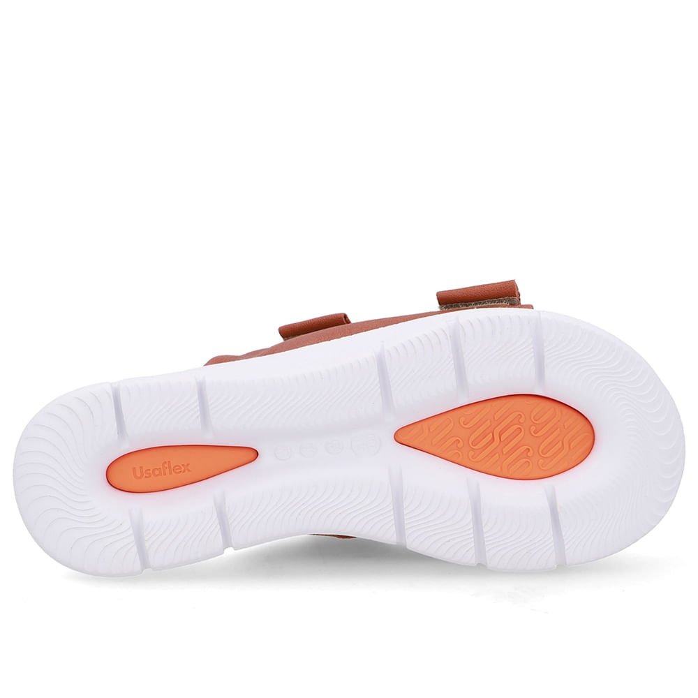 Tamanco Duas Tiras Couro Marrom Marrom 5