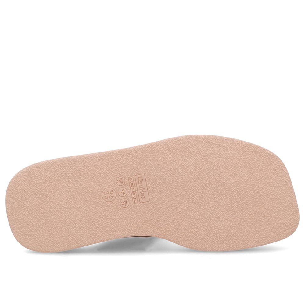 Tamanco Couro Marrom Detalhe Fivela Marrom 5