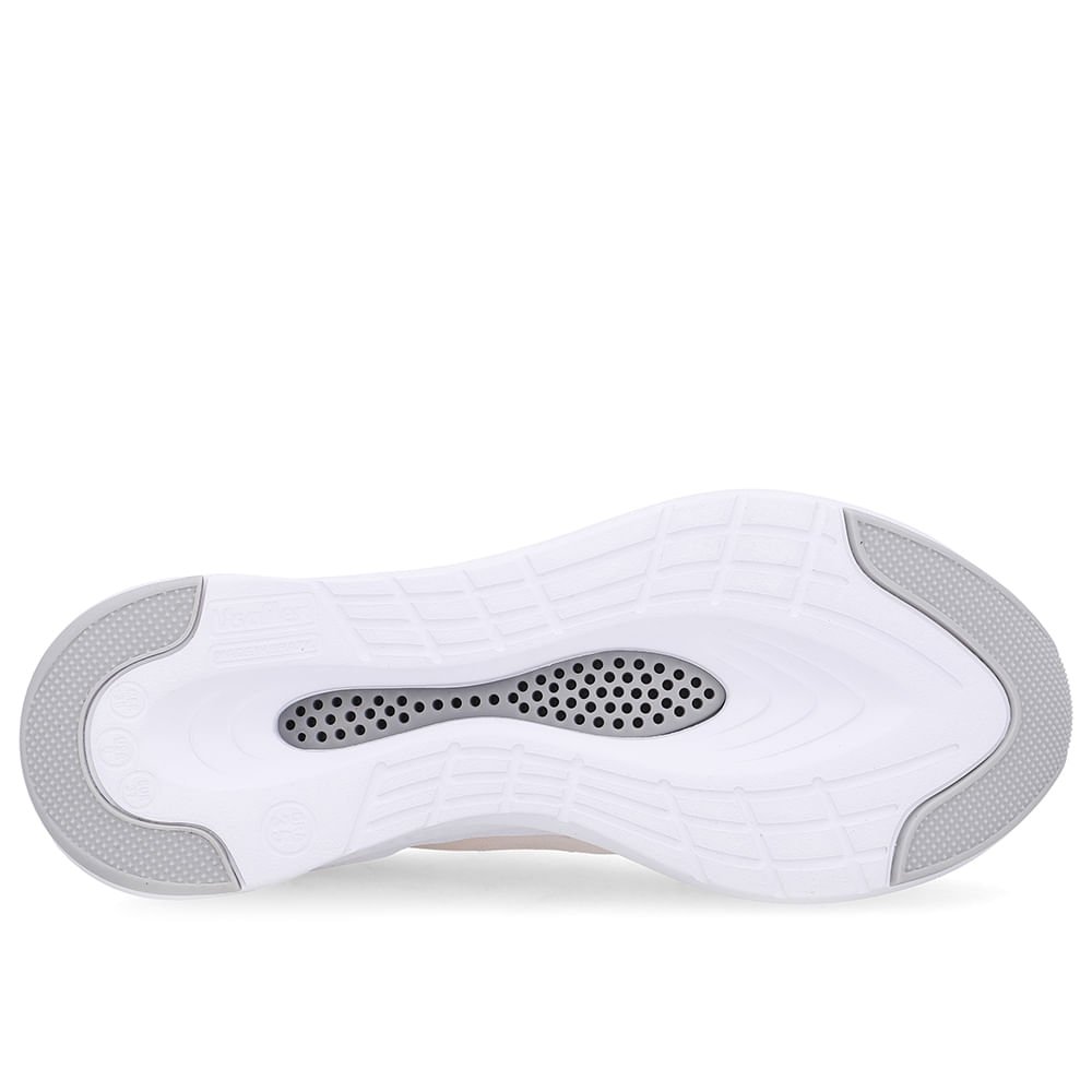 Tênis Slip On Branco Marfim Degradê Tecido Marfim 5