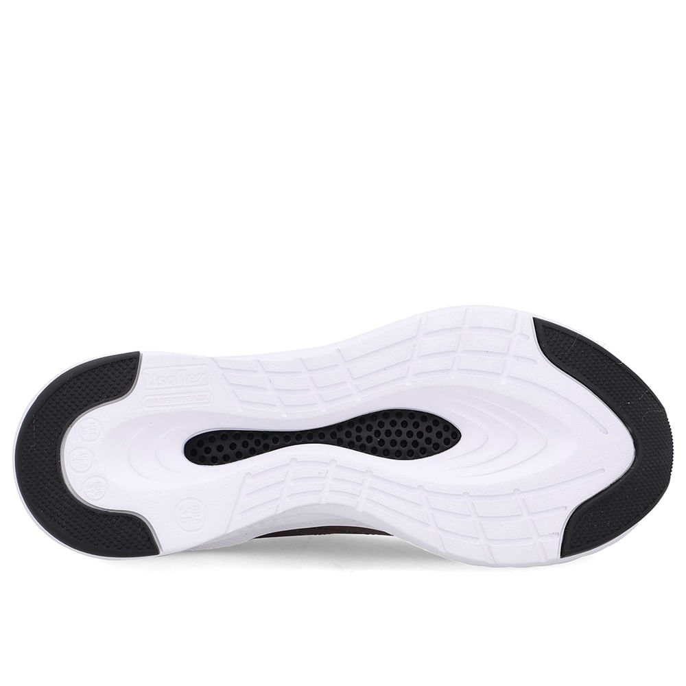 Tênis Slip On Preto Degradê Tecido Preto 5