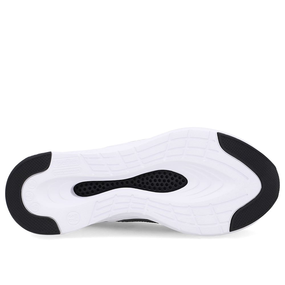 Tênis Cadarço Couro Preto Preto 5