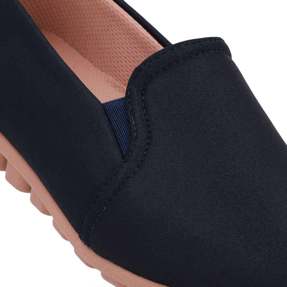 Loafer Azul Elastano Básico Azul 4