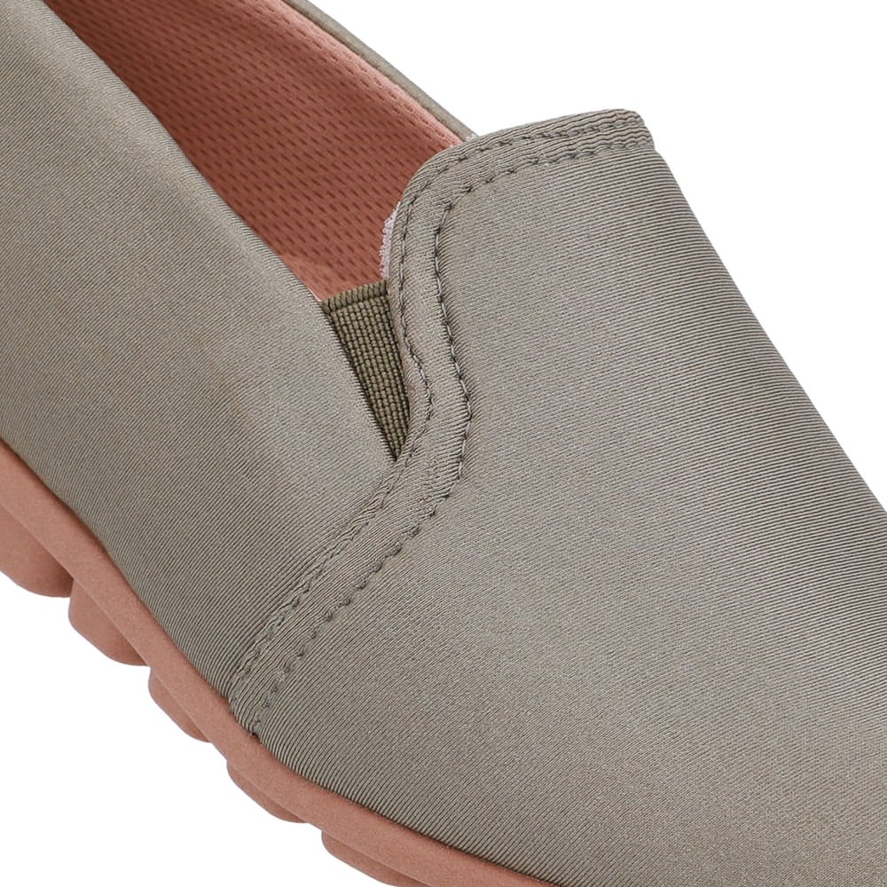 Loafer Verde Elastano Básico Verde 4