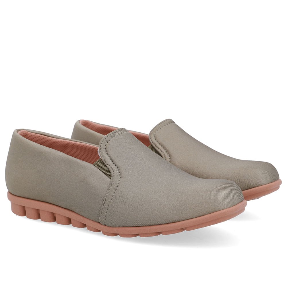 Loafer Verde Elastano Básico Verde 2