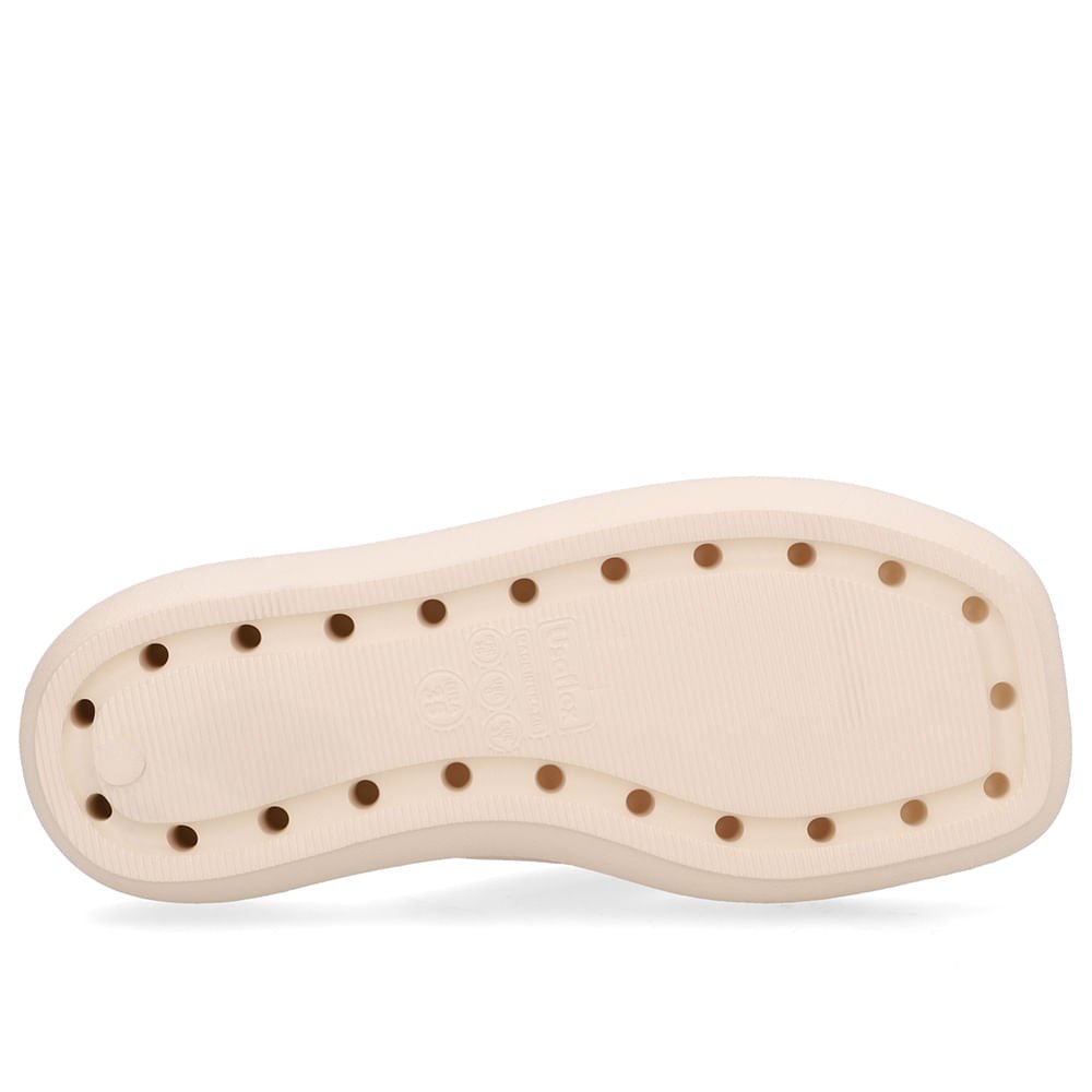 Chinelo Rosa Poofy Bico Quadrado Eva Rosa 5