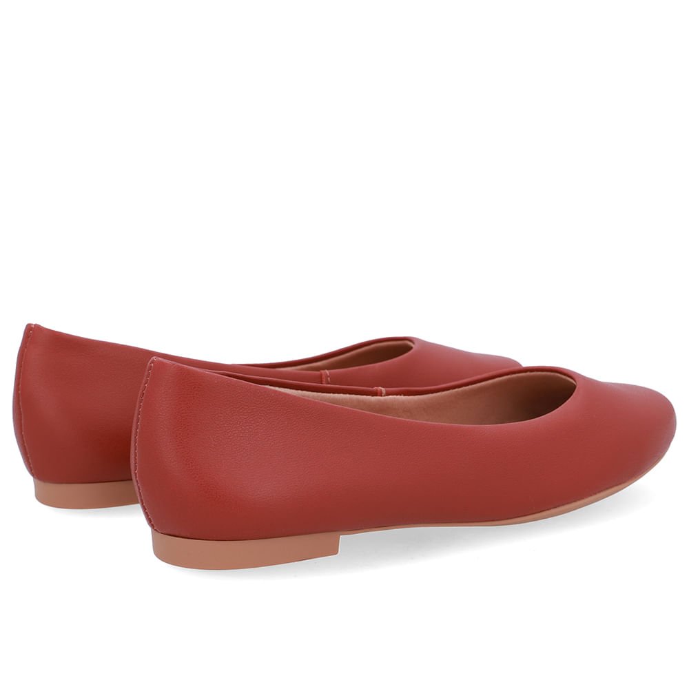 Sapatilha Marrom Terracota Couro Terracota 3