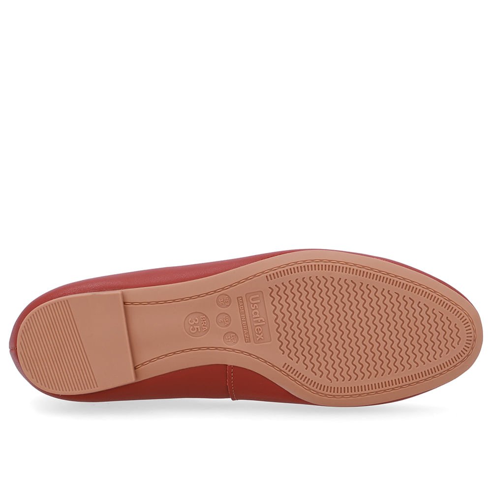 Sapatilha Marrom Terracota Couro Terracota 5