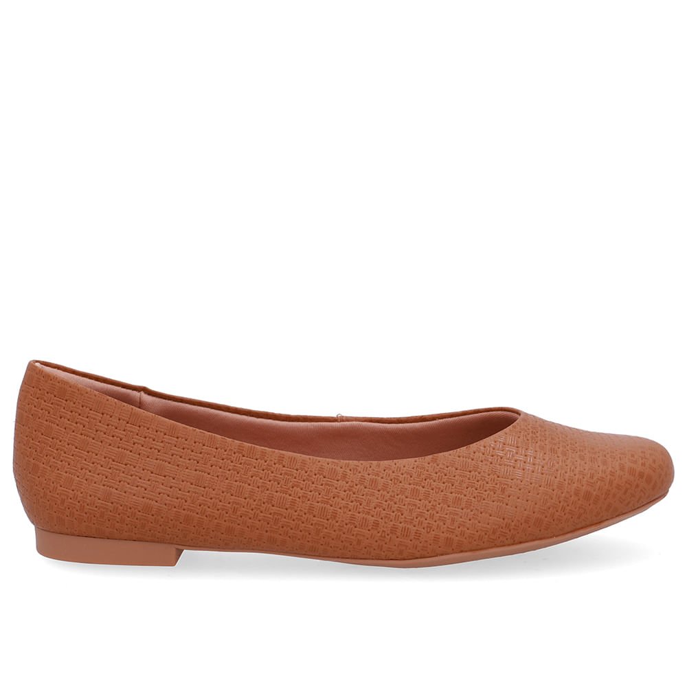 Sapatilha Marrom Couro