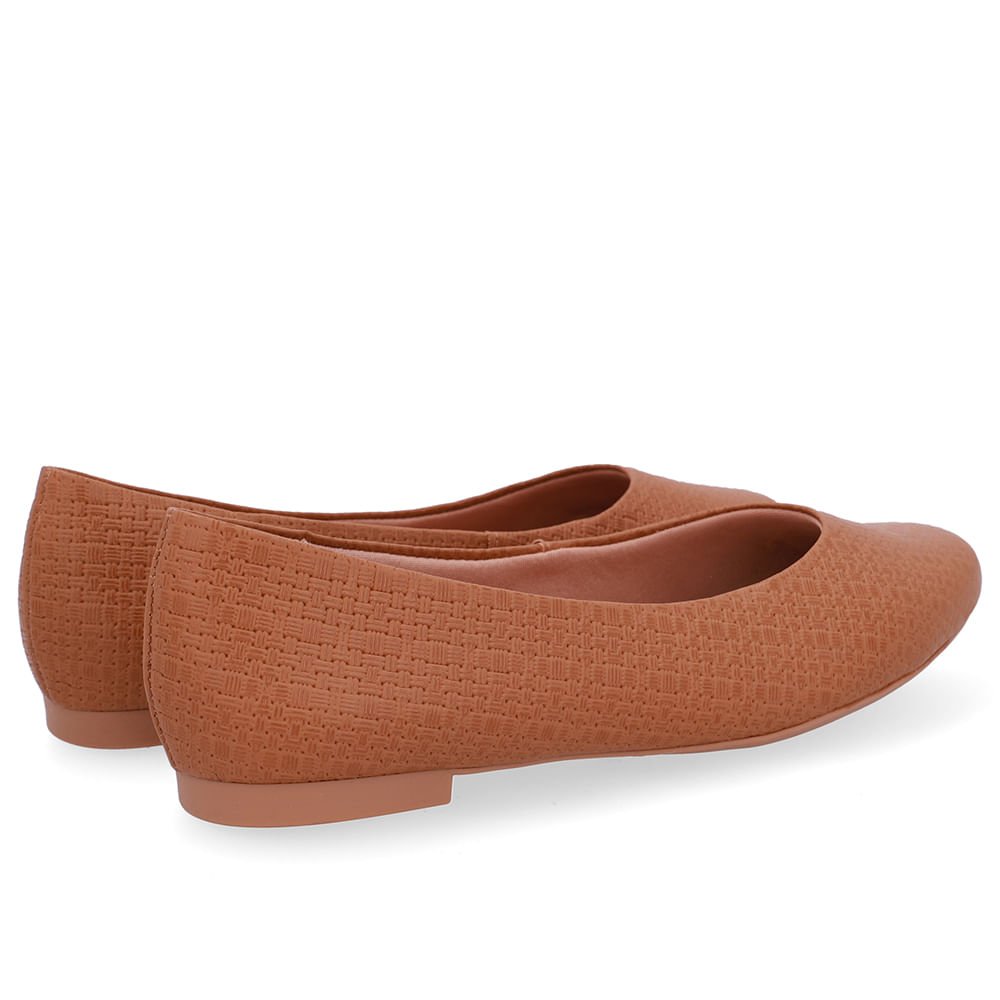 Sapatilha Marrom Couro Marrom 3