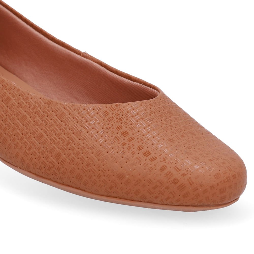 Sapatilha Marrom Couro Marrom 4