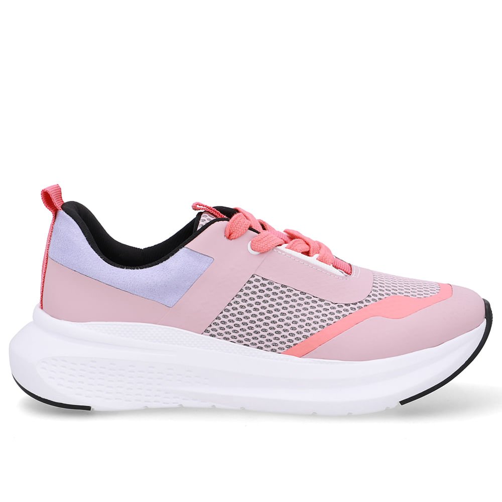 Tênis Cadarço Básico Colorido Tecido