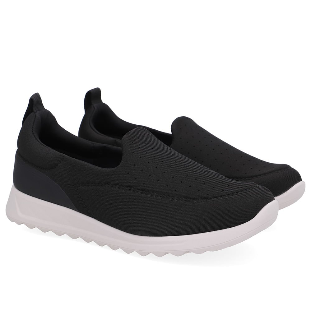 Tênis Elastano Preto Preto 2
