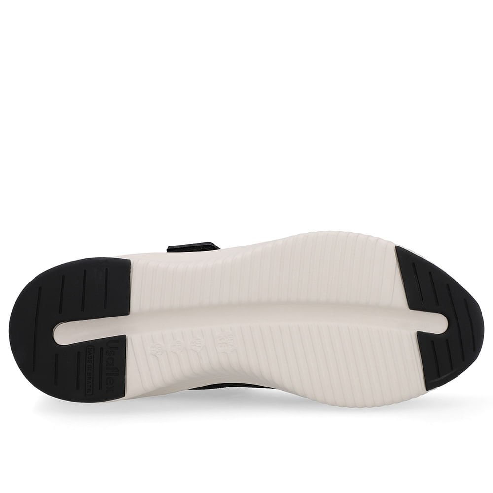 Tênis Preto Tecido Tira Elástico Preto 5