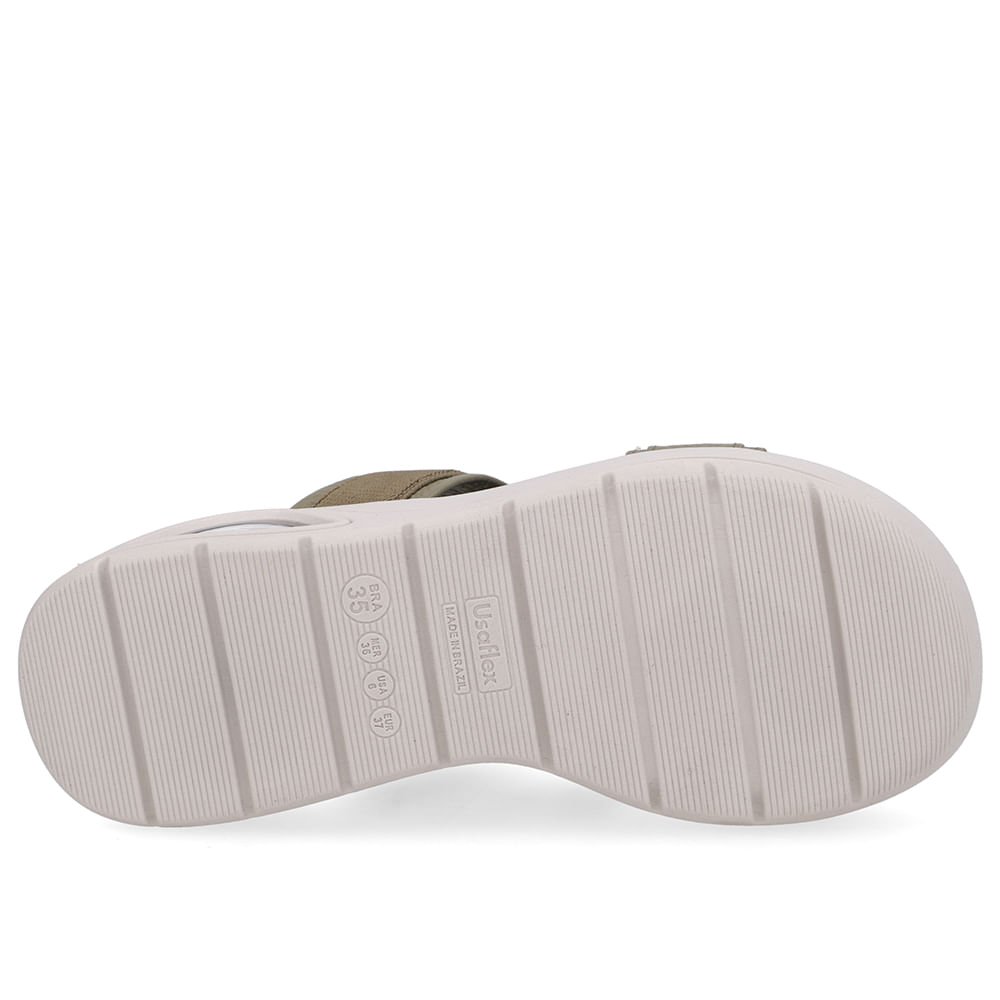 Tamanco Salto Bloco Redondo Couro Verde Verde 5