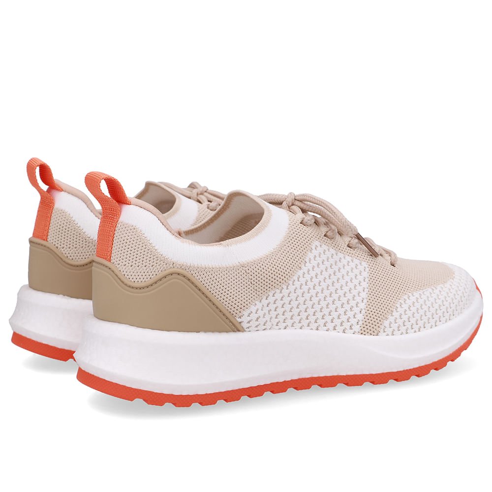 Tênis Poofy Tecido Bege Bege 3