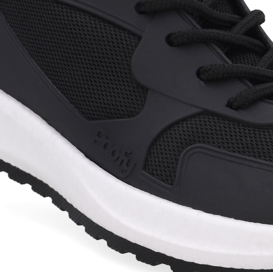 Tênis Poofy Tecido Preto Preto 3