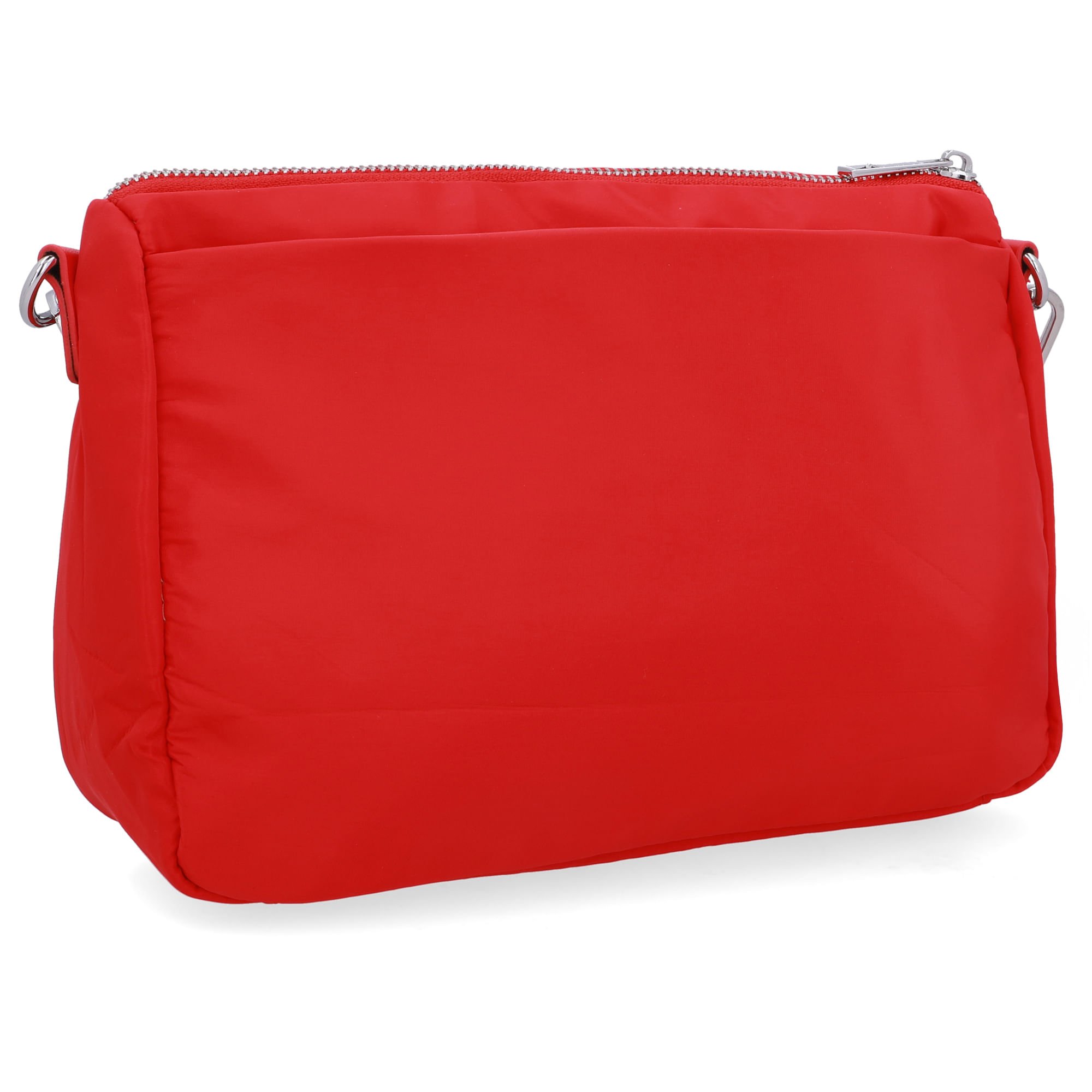 Bolsa Tiracolo Poofy Nylon Vermelha Bolso Vermelho 2
