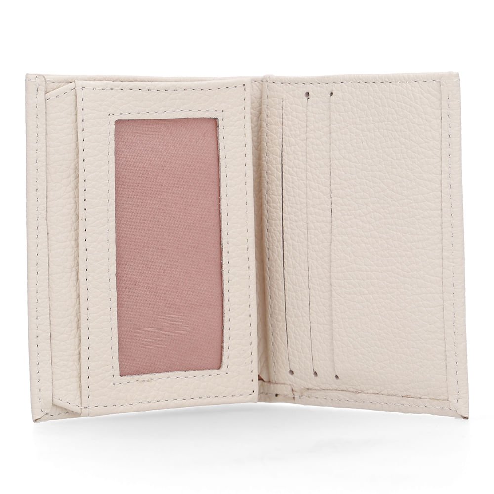 Combo Cinto e Carteira Branco Marfim Off White 3