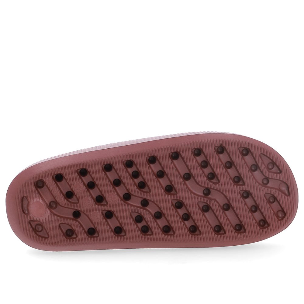 Chinelo Slide Marrom Poofy Salto Plataforma Eva Marrom 5