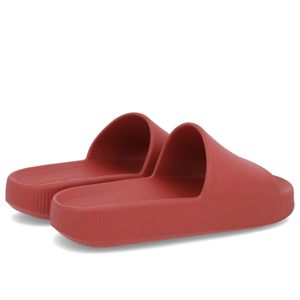 Chinelo Slide Marrom Poofy Salto Plataforma Eva Marrom 3