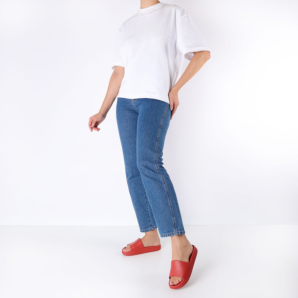 Chinelo Slide Marrom Poofy Salto Plataforma Eva Marrom 4