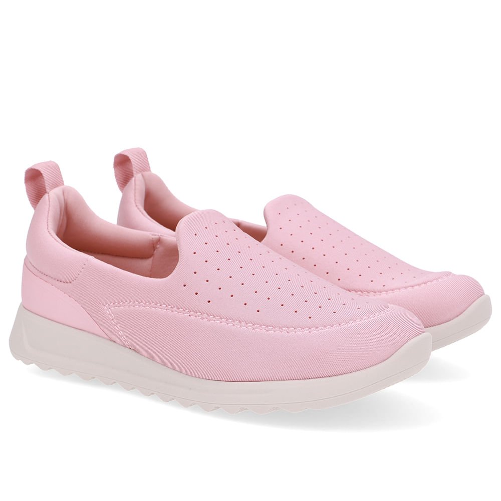 Tênis Slip On Rosa Elastano Rosa 2