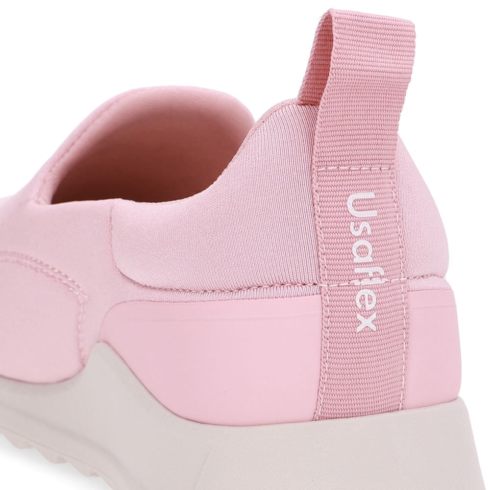Tênis Slip On Rosa Elastano Rosa 4