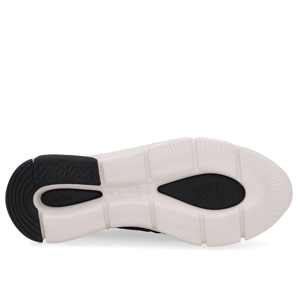 Tênis Tricot Preto Básico Preto 5