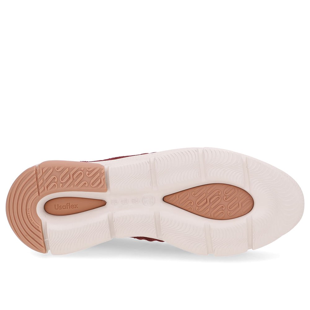 Tênis Tricot Vermelho Básico Vermelho 5