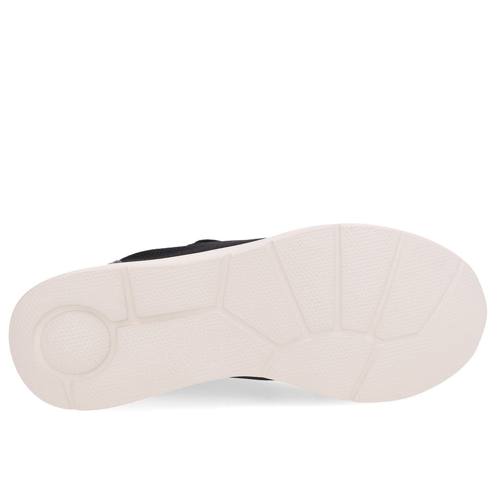 Tênis Tecido Preto Cadarço Preto 5