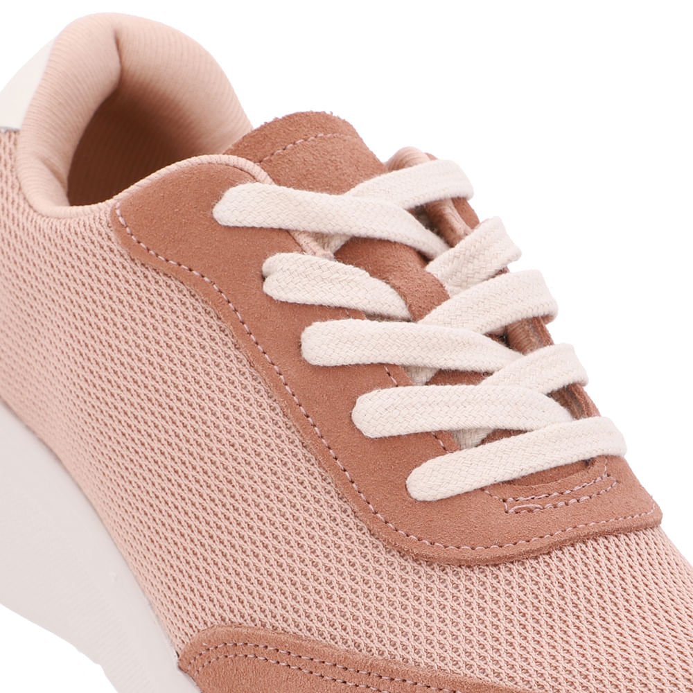 Tênis Tecido Marrom Cadarço Marrom 4