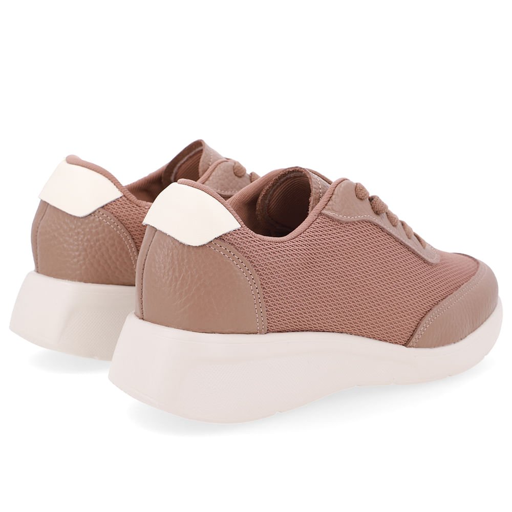 Tênis Tecido Marrom Cadarço Marrom 3