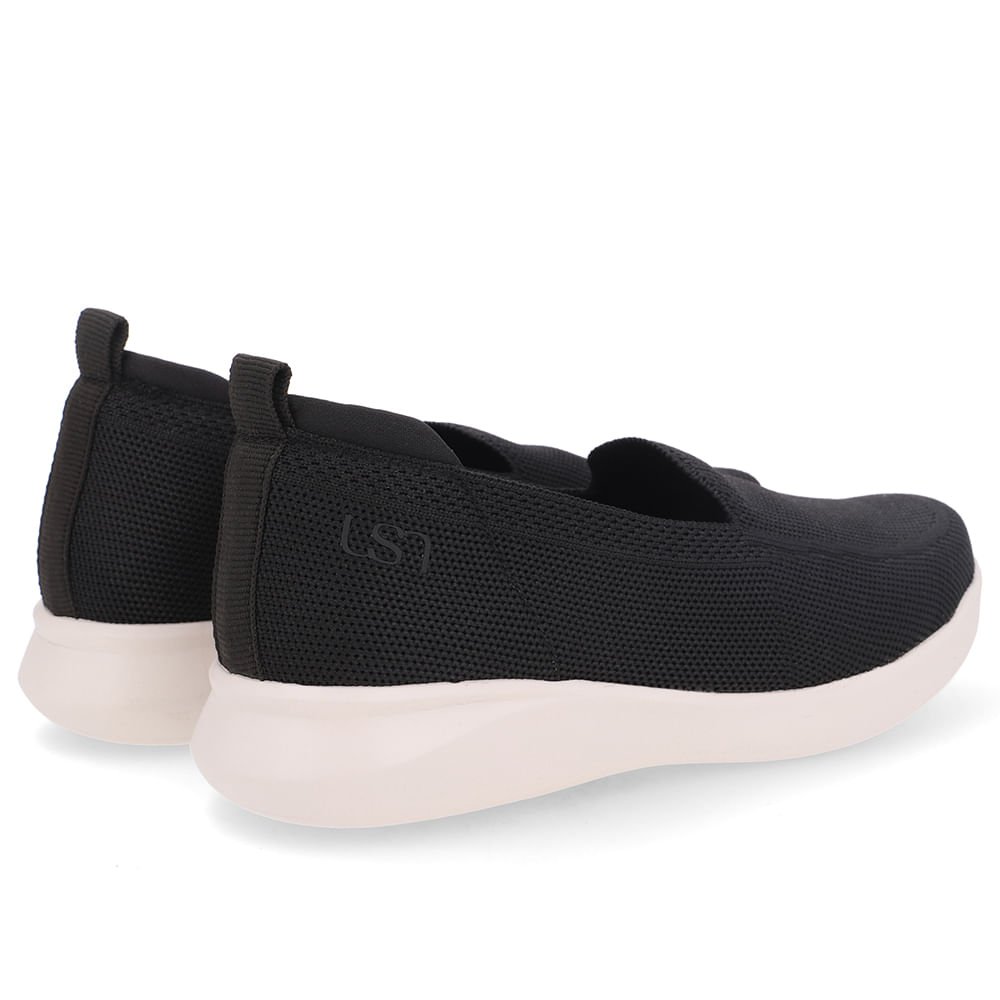 Tênis Tricot Preto Básico Preto 3