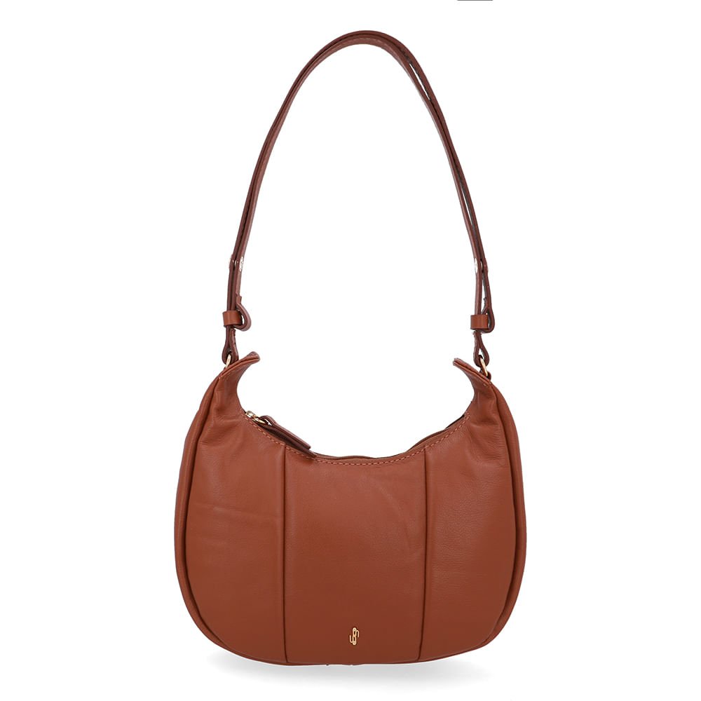 Bolsa Hobo Couro Marrom