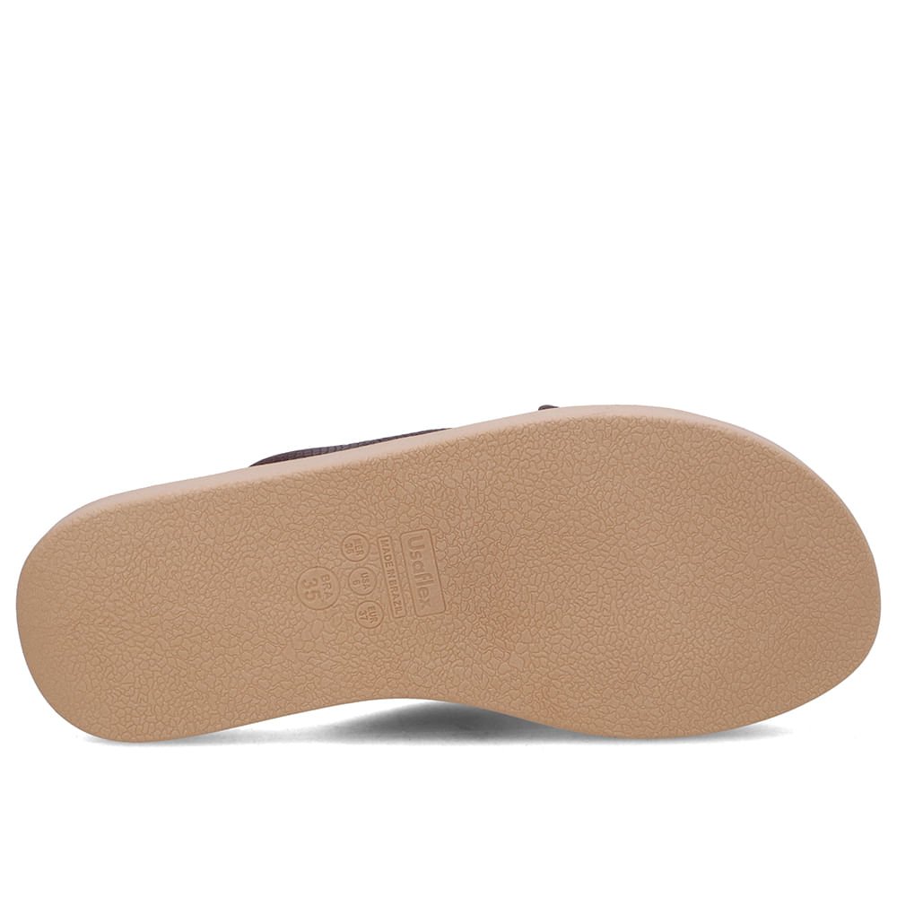 Tamanco Plataforma Couro Roxo Roxo 5